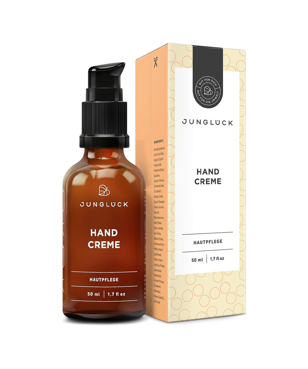 Håndcreme med Aloe og Aktivt Kul - Økologisk Pleje