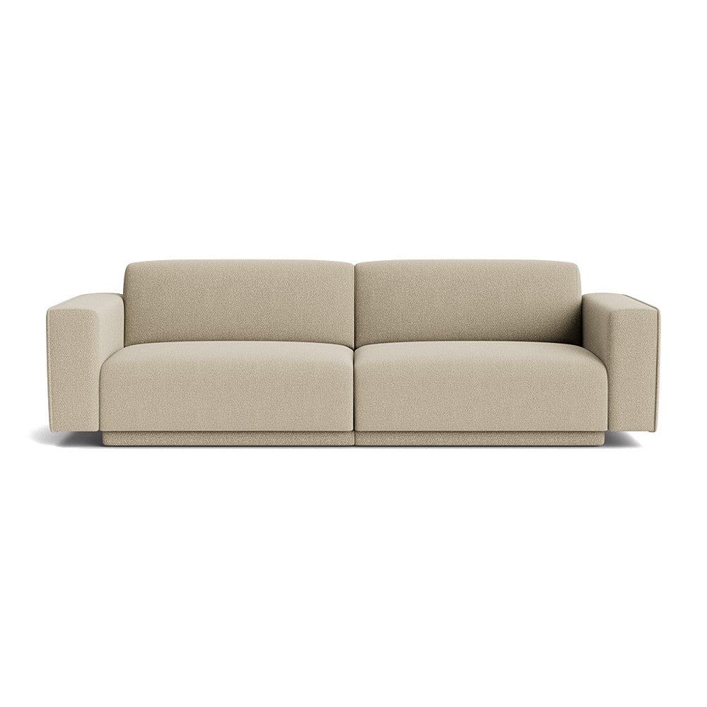 Amore 3-personers sofa i mørk beige - fantastisk tilbud!