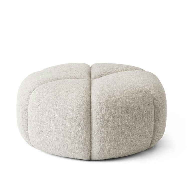 Vipp Puf Vipp655 - Off-White med skulpturelt design