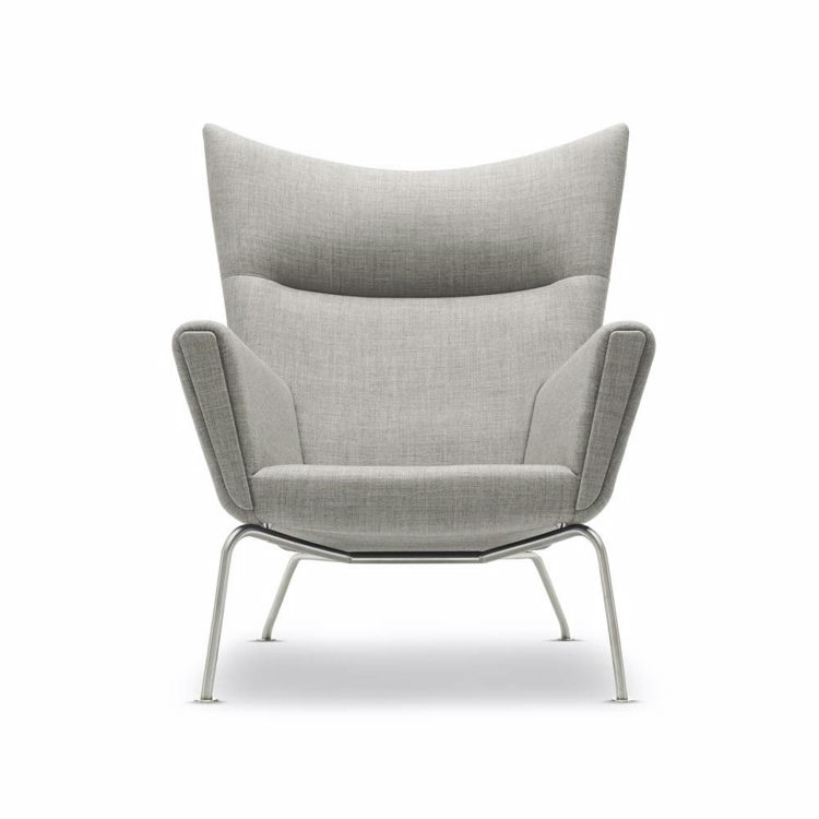 Carl Hansen & Søn CH445 Vinge Stole i Lysegrå