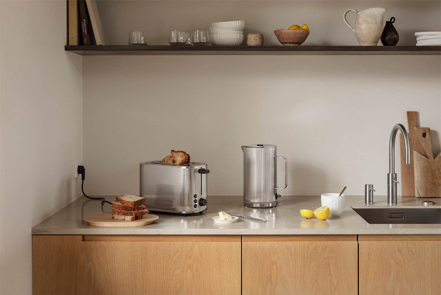 Georg Jensen Toaster Stål