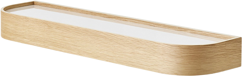 Epoch Shelf, 79, Nat. Oak/ivory