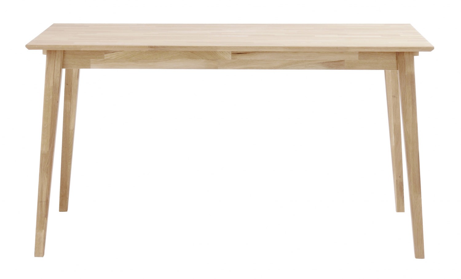 ROWICO Filippa spisebord - hvidpigmenteret eg m. udtræk (140x90)
