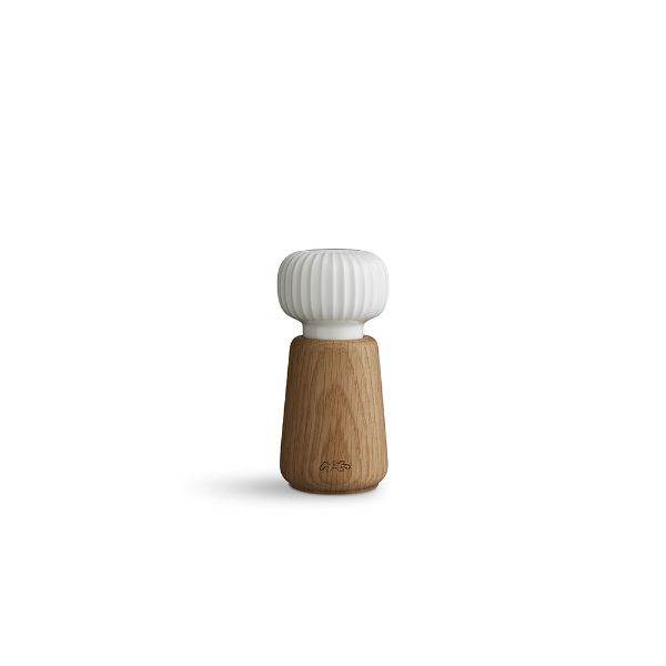 Kähler Hammershøi Kværn - Hvid - H13 cm.