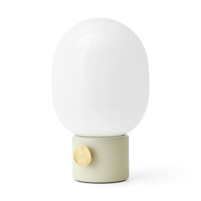 Audo JWDA Bordlampe Alabaster Hvid/Messing