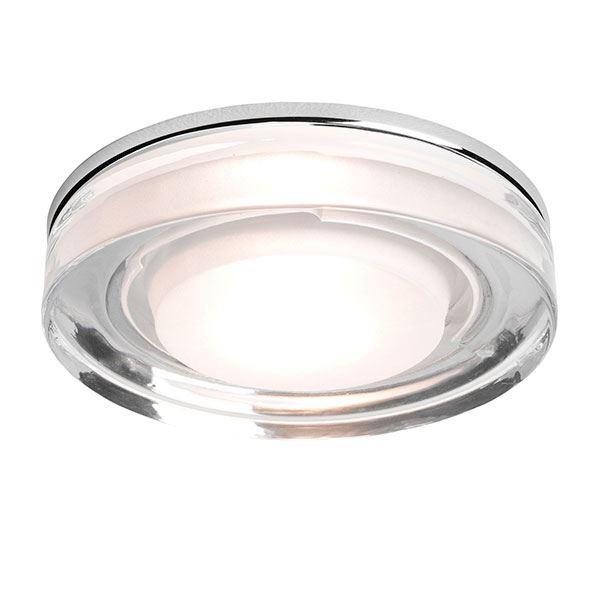 Astro Vancouver Rund Spotlampe – Krom/Transparent Design