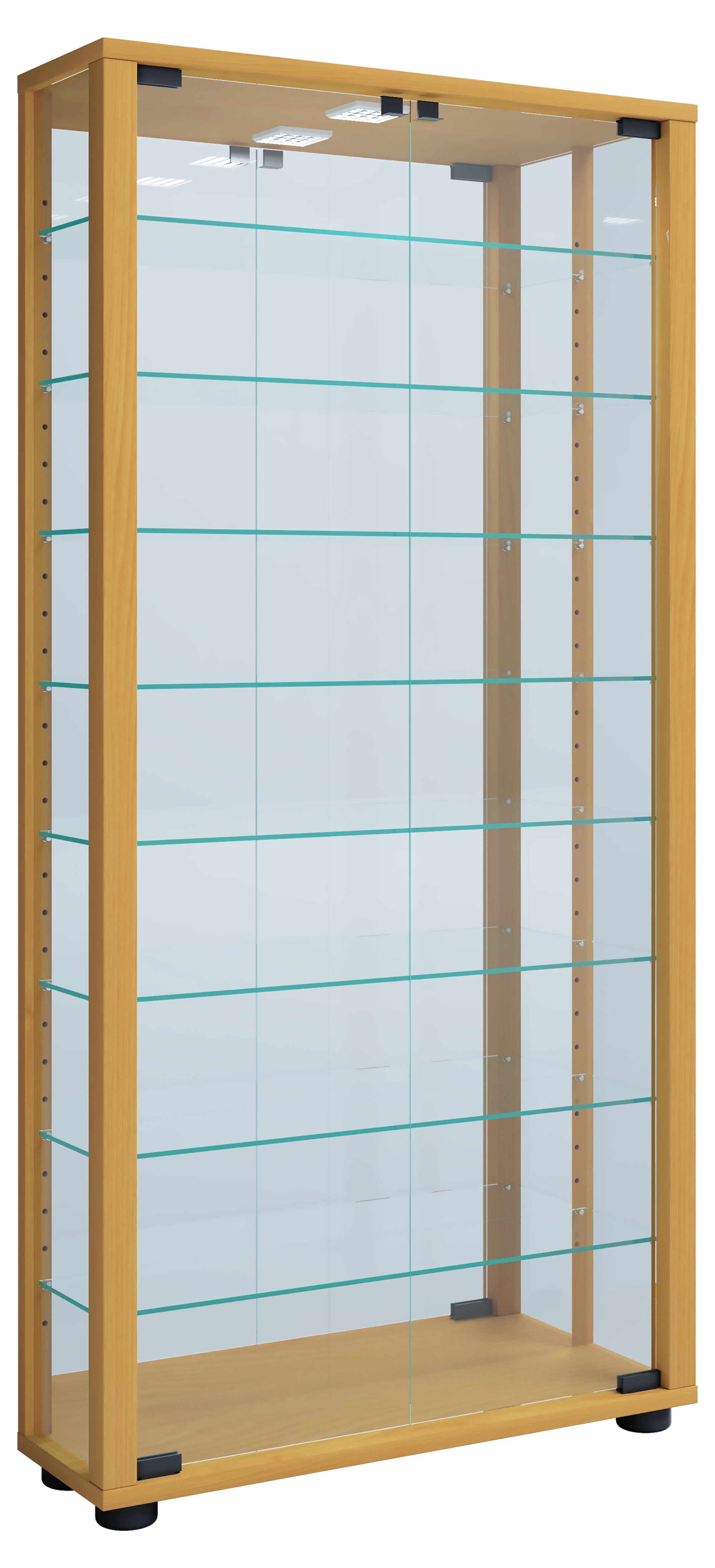 Overskab "Vitrosa Maxi" Med Spejl | Inkl. Led Lys