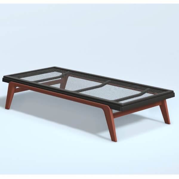 Auping Original Dusty red - enkeltseng