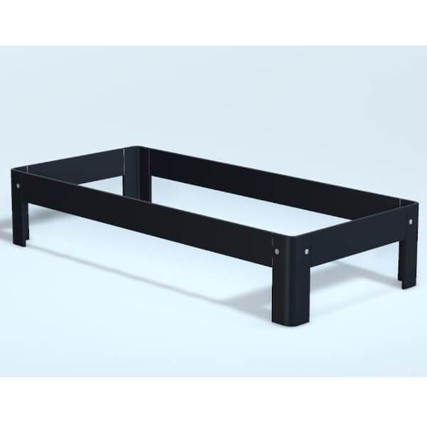 Auping Auronde night blue - enkeltseng