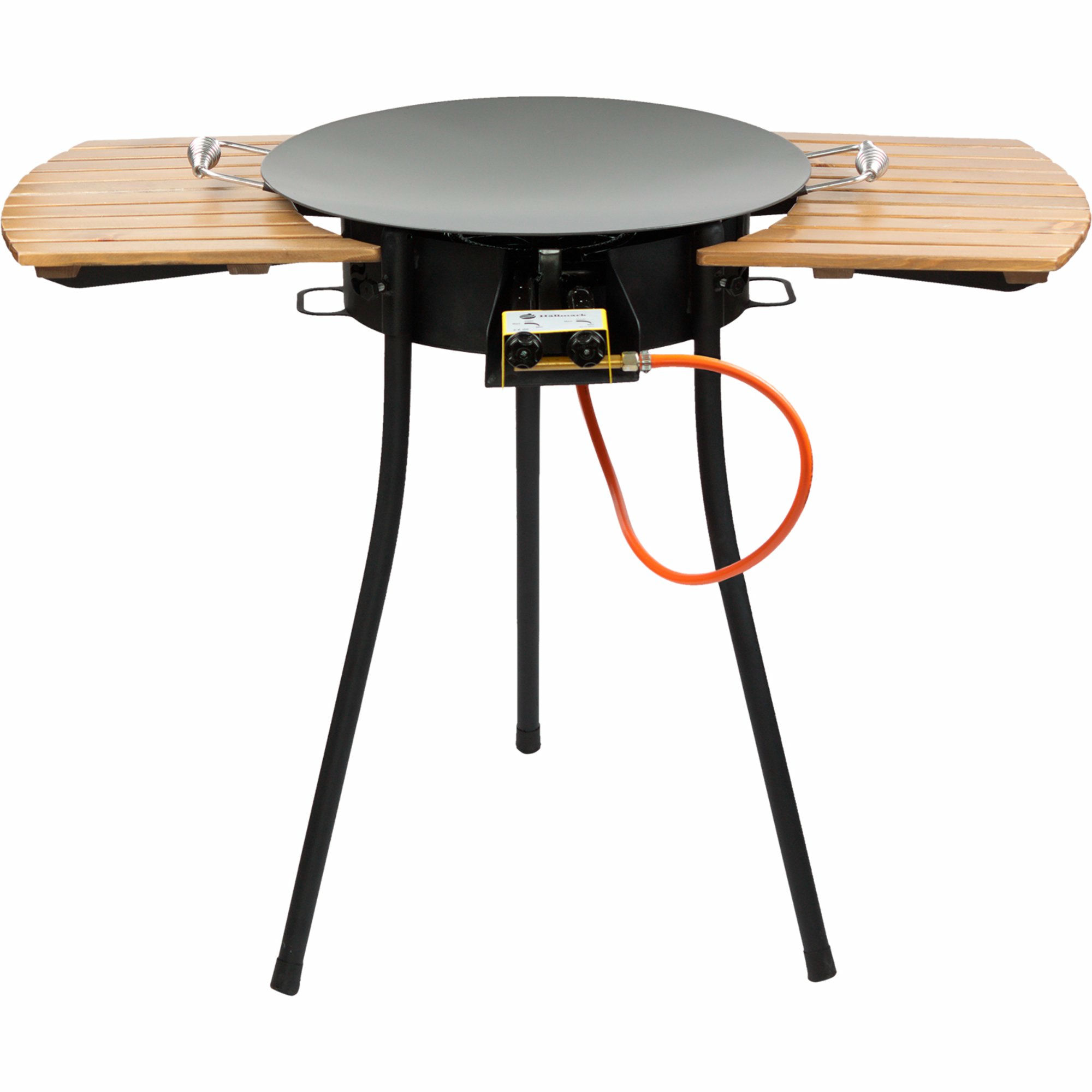 Premium stegepladesæt med sidobord, 58 cm