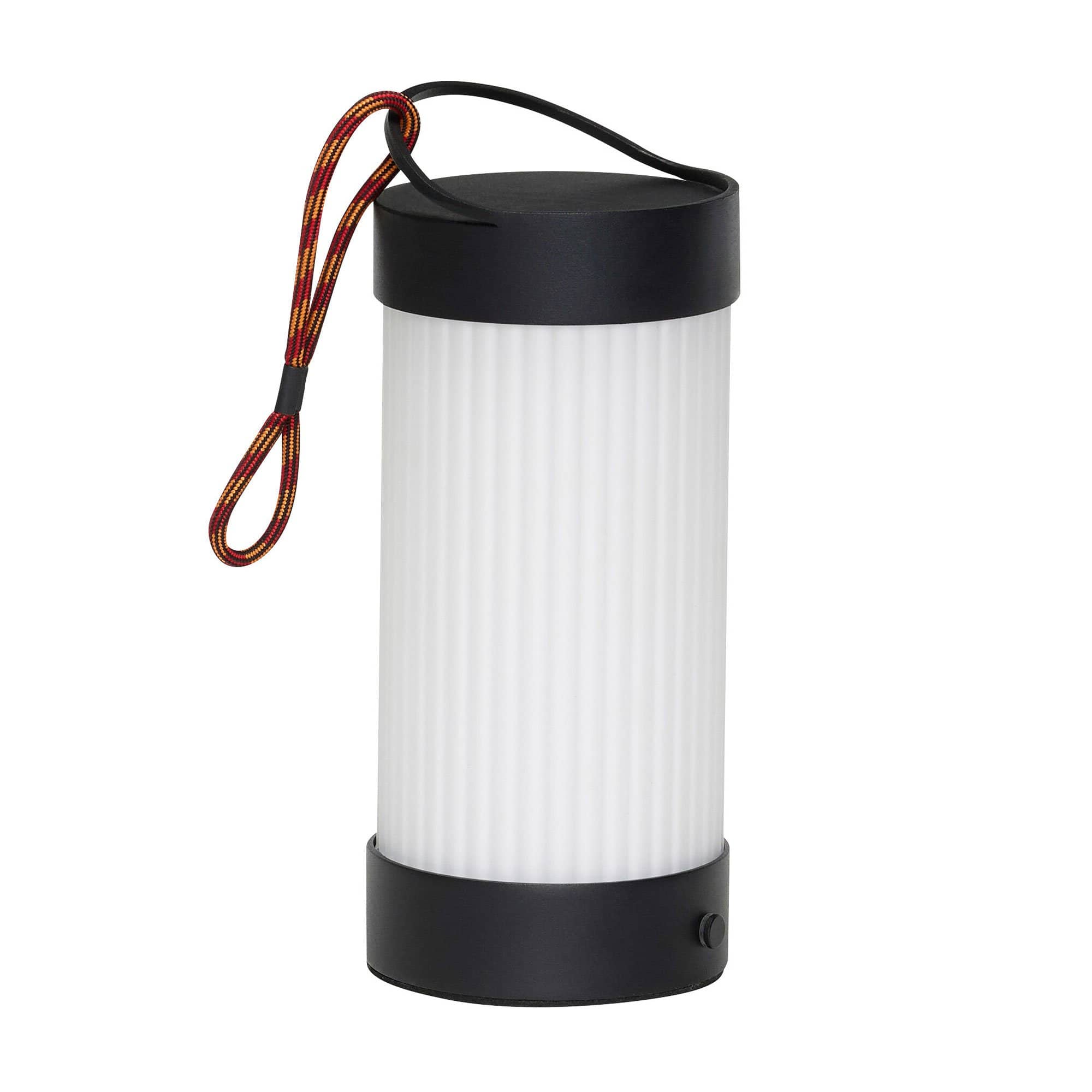 Camp transportabel lampe, sort