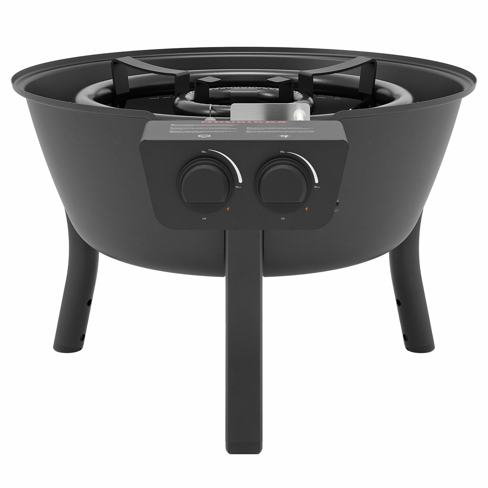 Gasbrænder med stativ SL sort 48 cm