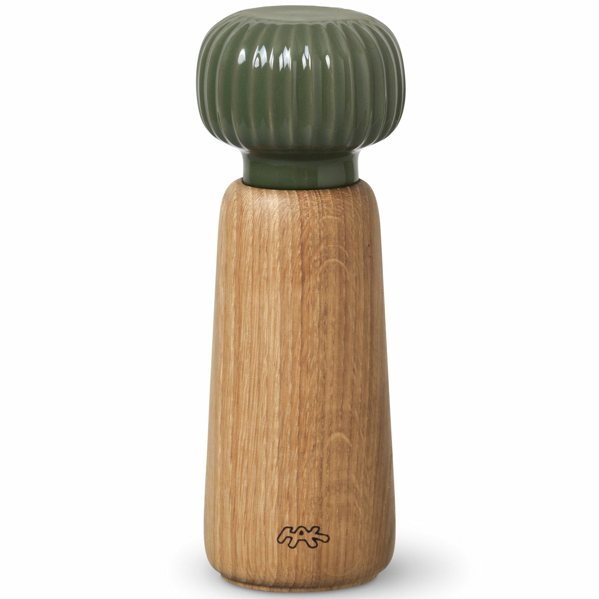 Hammershøi salt-/peberkværn 18,5 cm, mørkegrøn