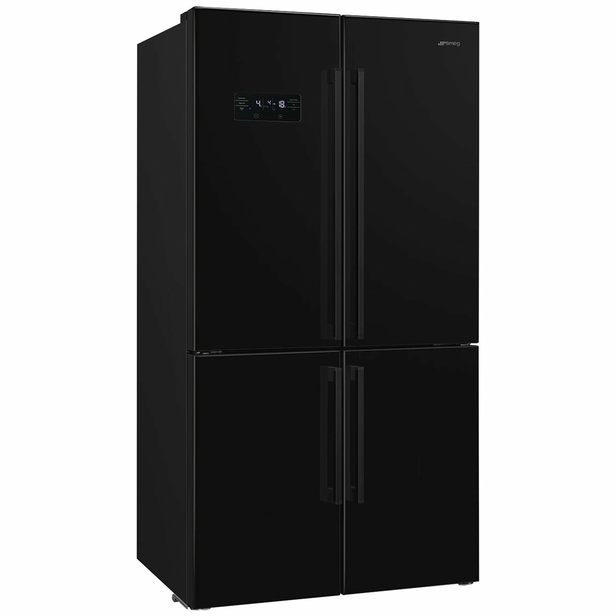 French Door køle-/fryseskab 92 cm, sort