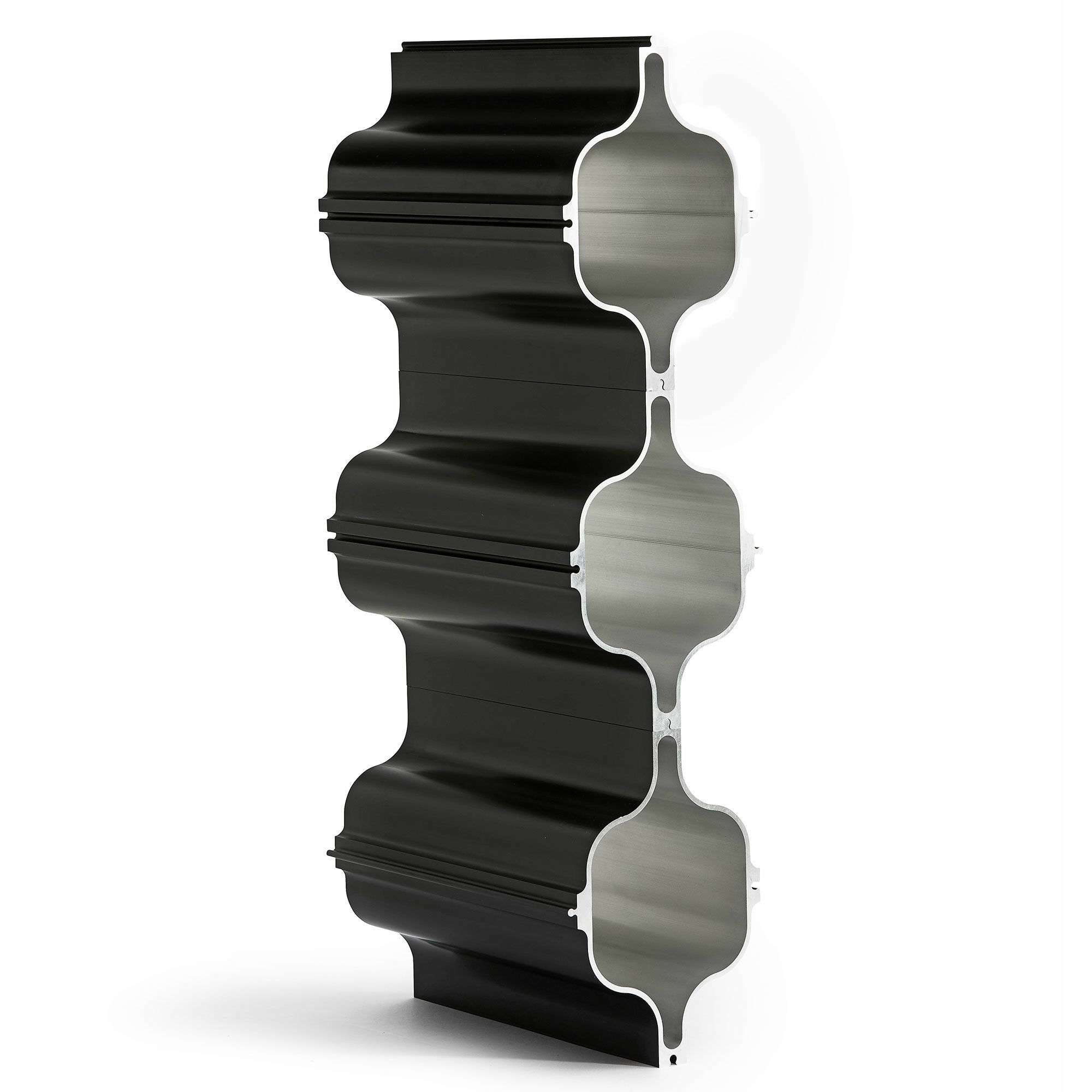 HEX vinholder, sort, 3-pak