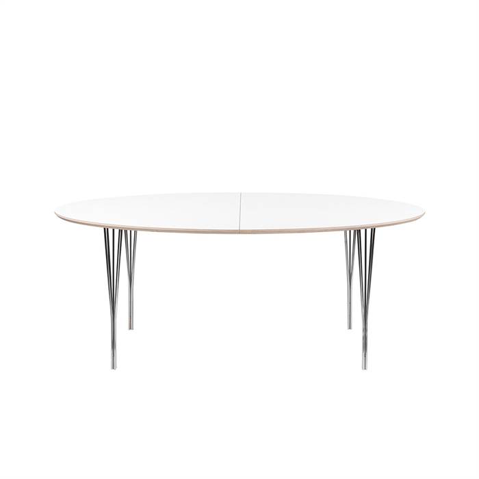 Haslev Symphony 76 spisebord - laminat/splitben - 105 x 180 cm.