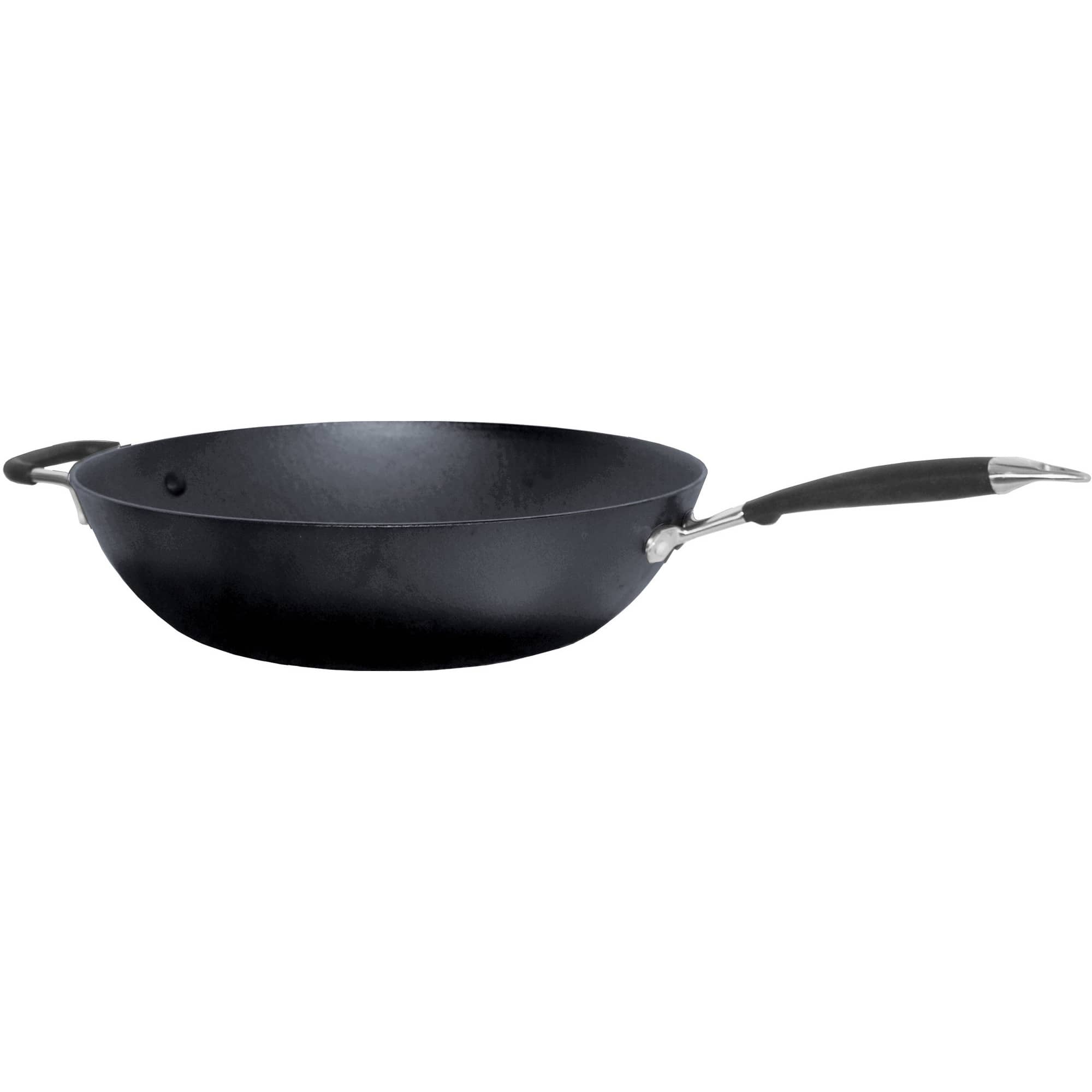 Wokpande i Støbejern 30 cm