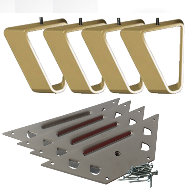 Triangle metalben - messing stål
