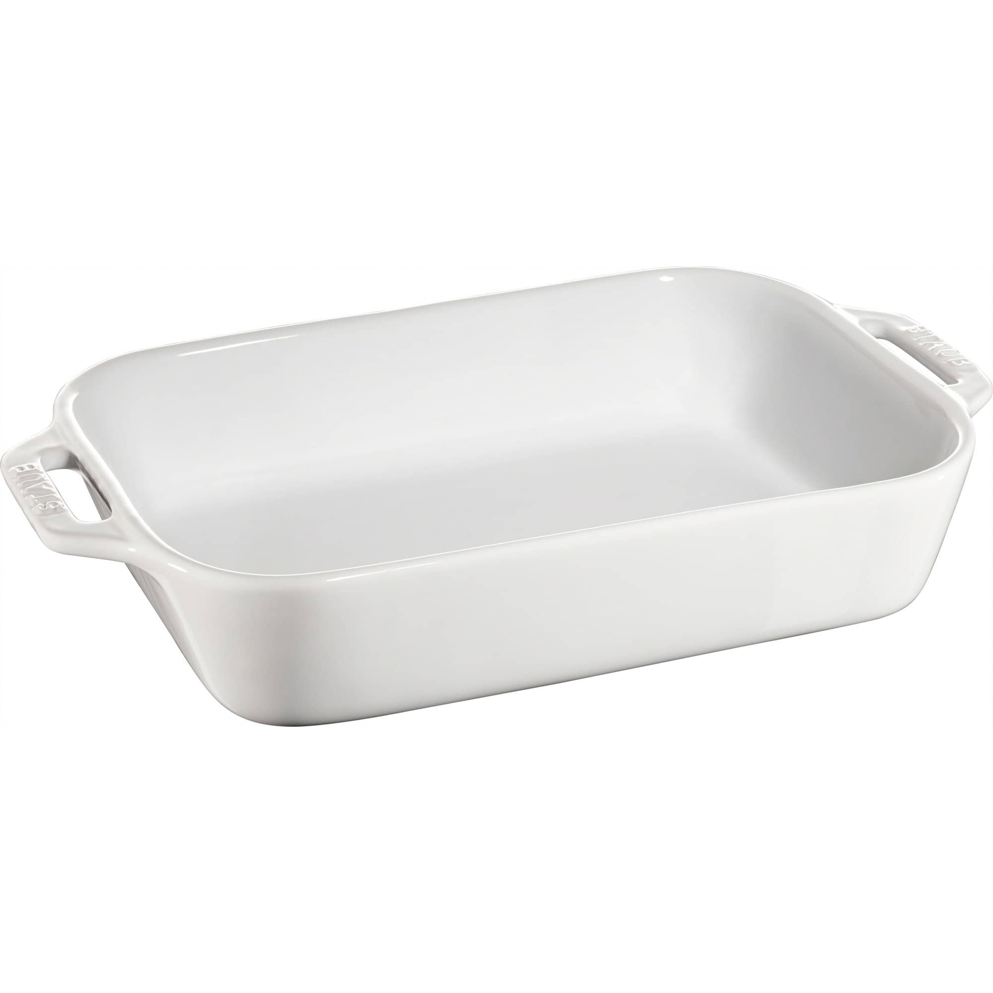 Rektangulær Ovnfast Fad 27 x 20 cm Hvid