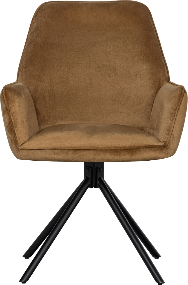 Elegant brun spisebordsstol fra WOOOD Exclusive