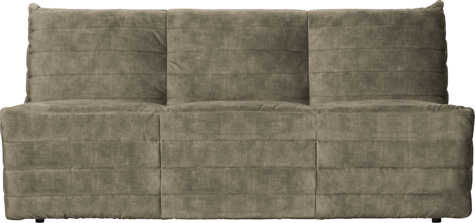 Elegant sandfarvet loungesofa fra WOOOD Exclusive