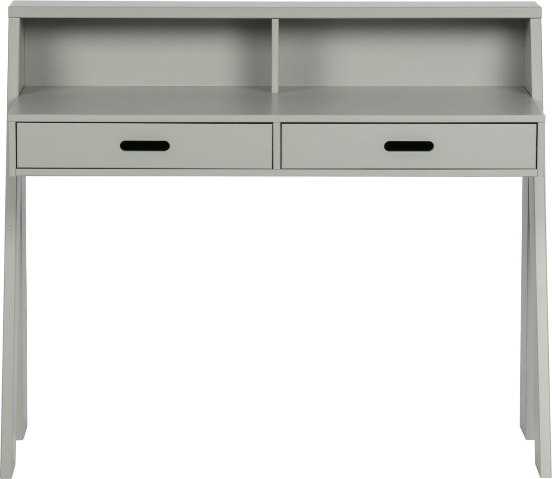 Connect, Skrivebord, grå, H93x112x55 cm, fyrretræ