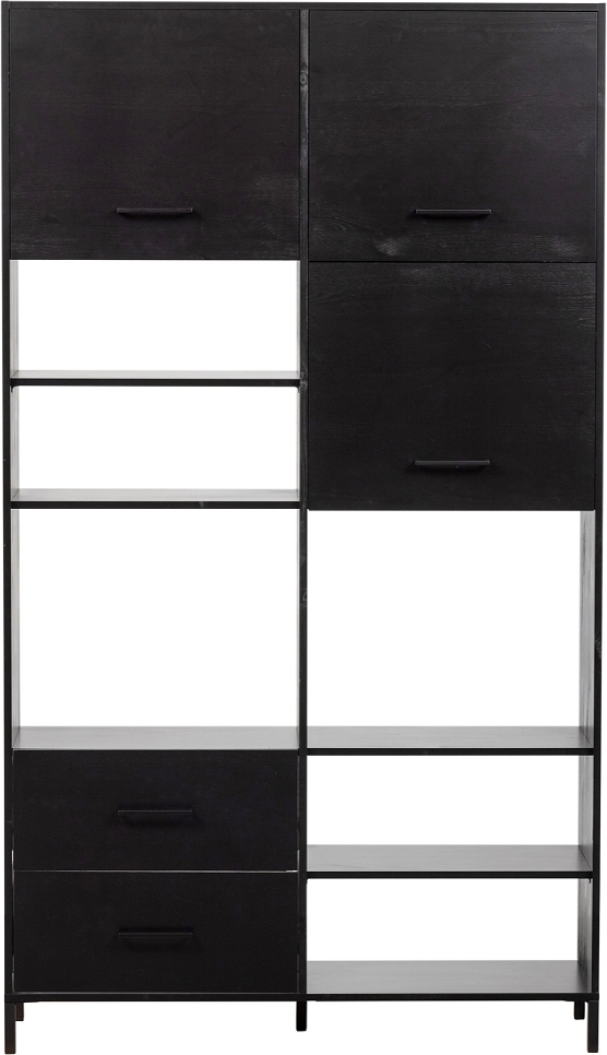 Aiko Highboard i Sort - Elegant og Funktionelt Møbel