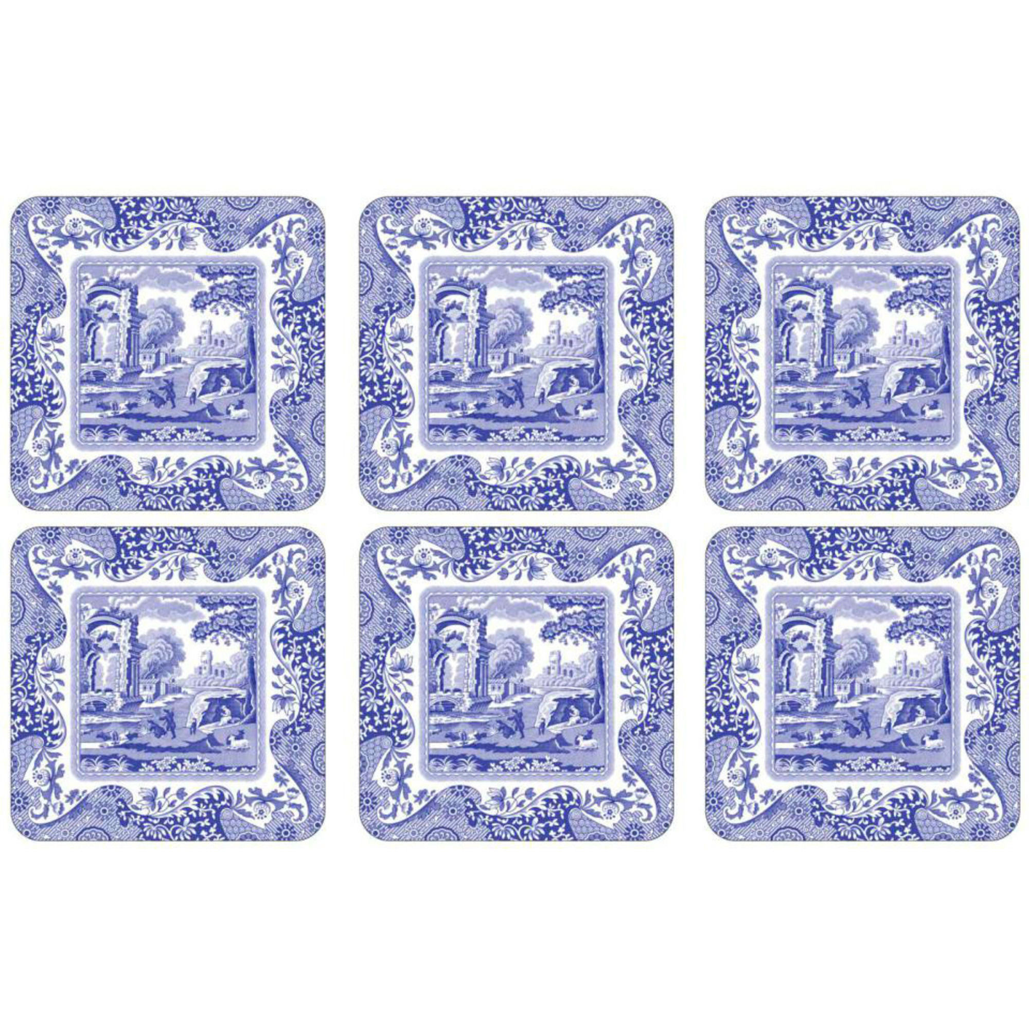 Glasbrikker 'Blue Italian'