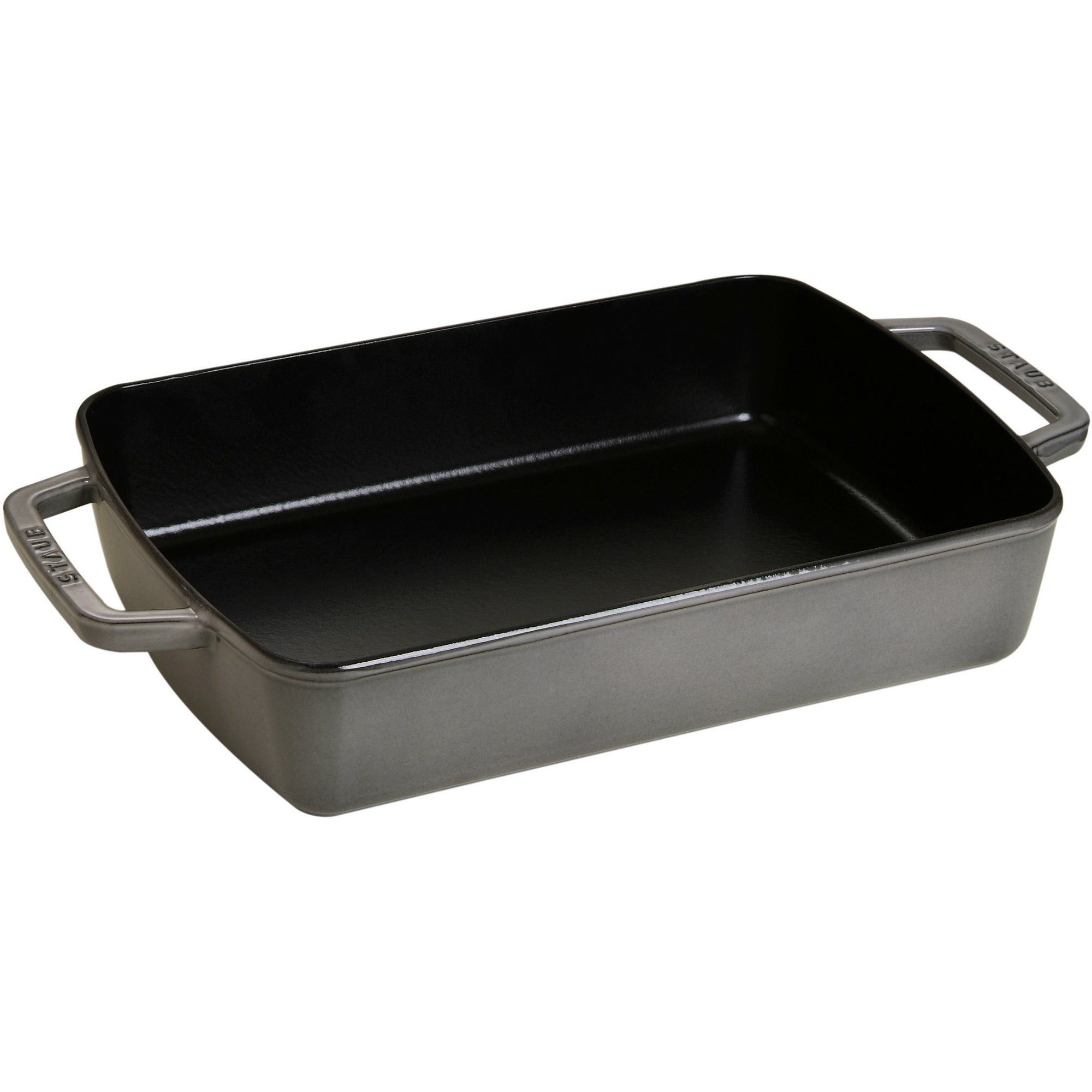 La Cocotte Ovnfast fad 30 x 20 cm., grå