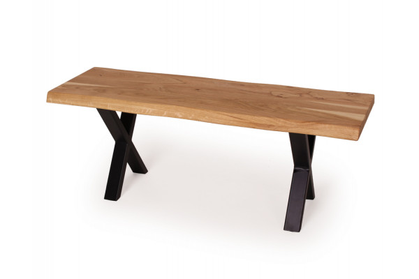 Akita Bænk, Eg, Natur olie, 40x120 cm