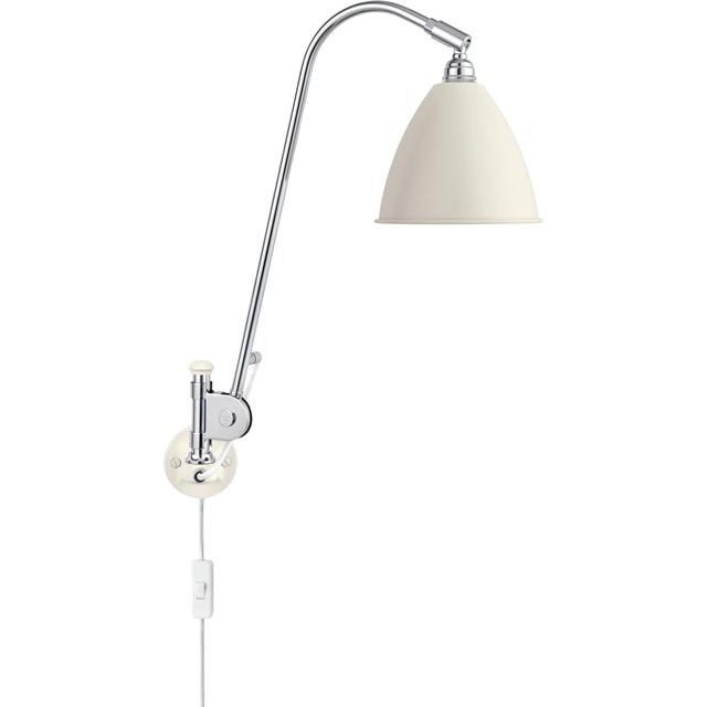 GUBI Bestlite BL6 Væglampe i Mat Hvid - Tidsløs Elegance