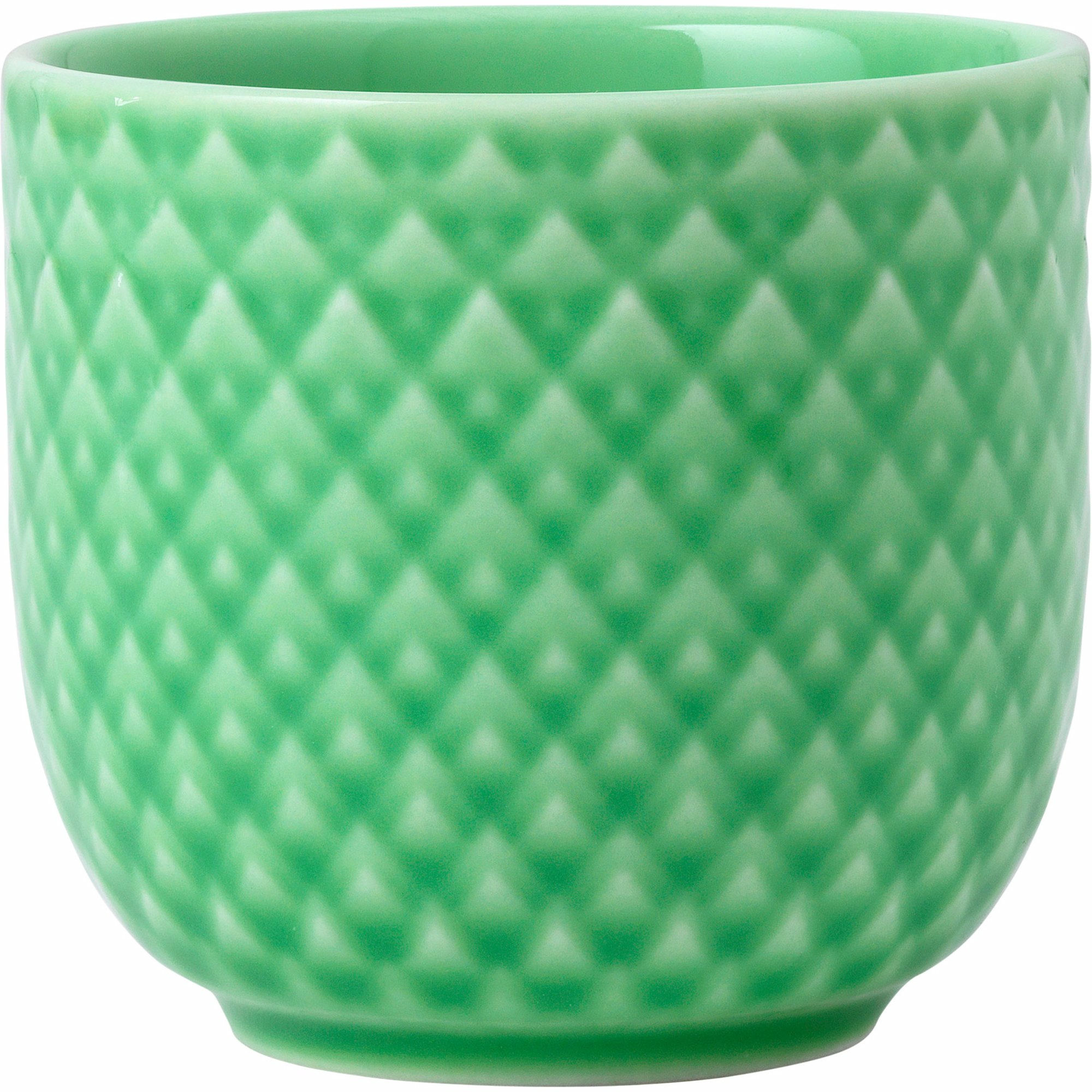 Rhombe Color æggebæger 5 cm. Grøn