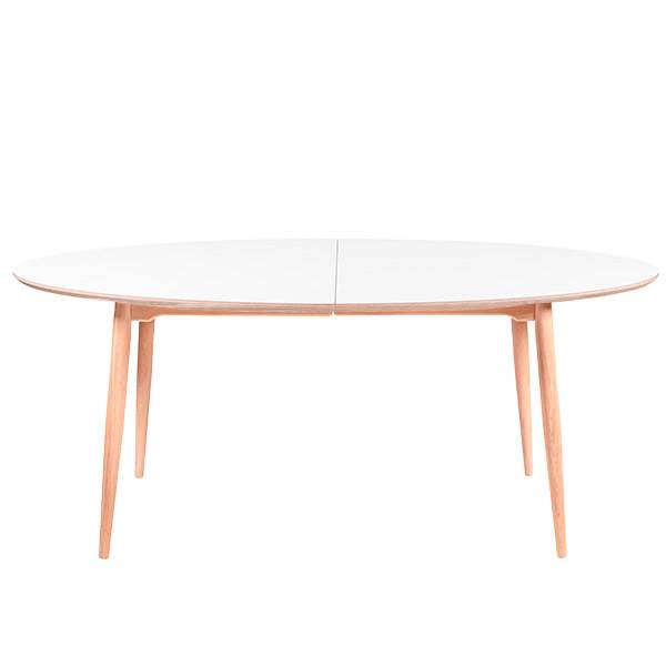 Haslev Symphony 76 spisebord - laminat/træstel - 105 x 180 cm.