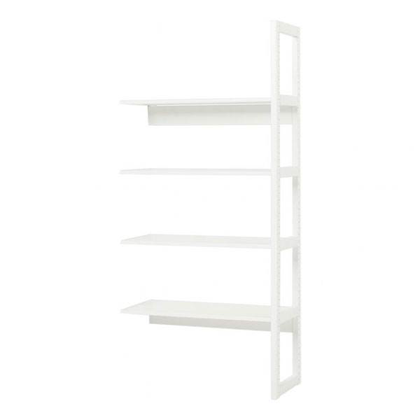 Hoppekids STOREY Reol - 1/2 sektion m. 4 hylder