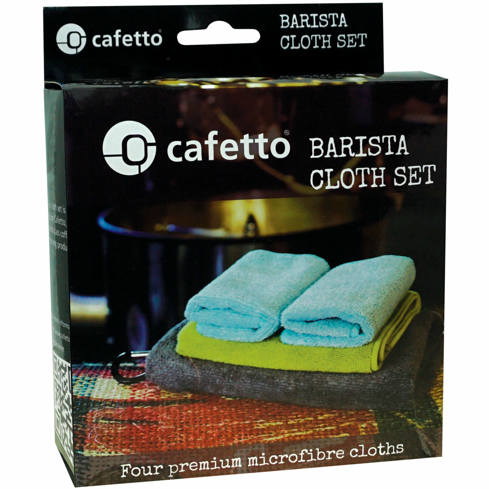 Barista-sæt med 4 specialklude