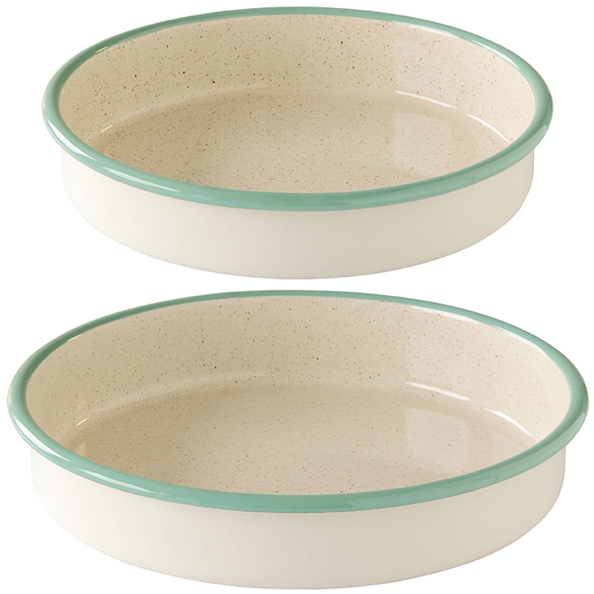 Kockums Jernverk Ovnfadsæt 24 + 28 cm, creme