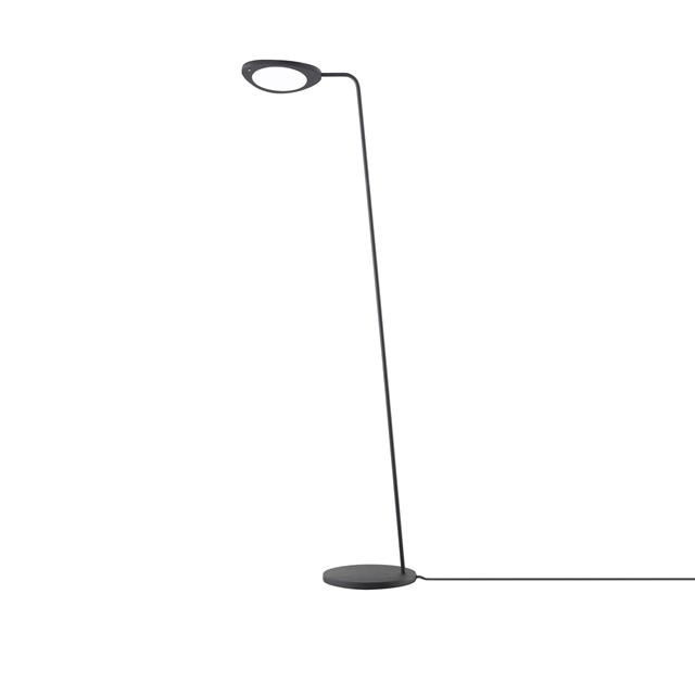 Muuto Leaf Gulvlampe Sort