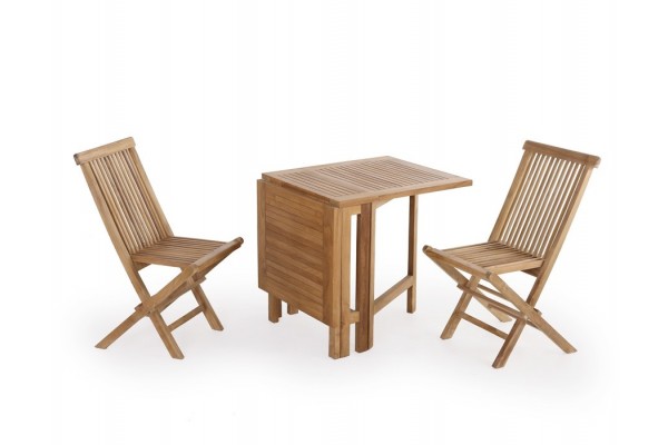 Marstal Teak  Cafesæt m/2 Kiel stole