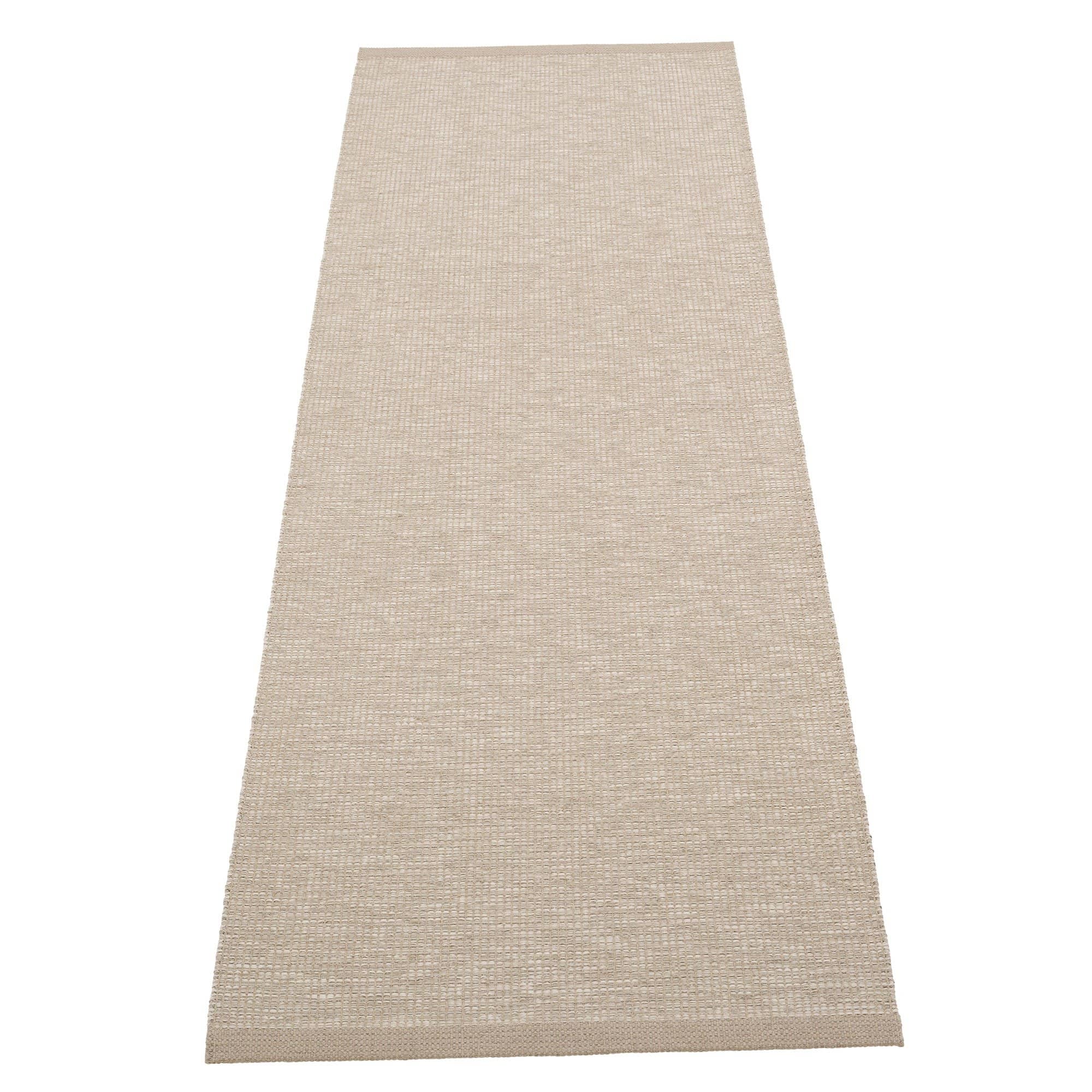 Sam gulvtæppe 225x70 cm, dark linen/linen