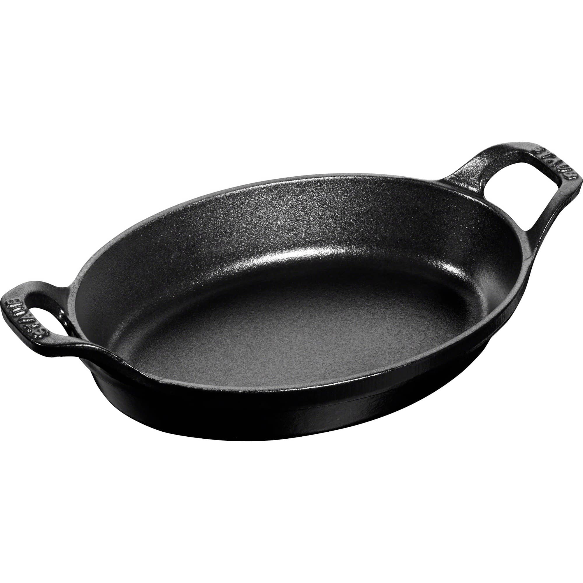 La Cocotte Ovalt ovnfast fad 21cm. 0,7 liter, sort