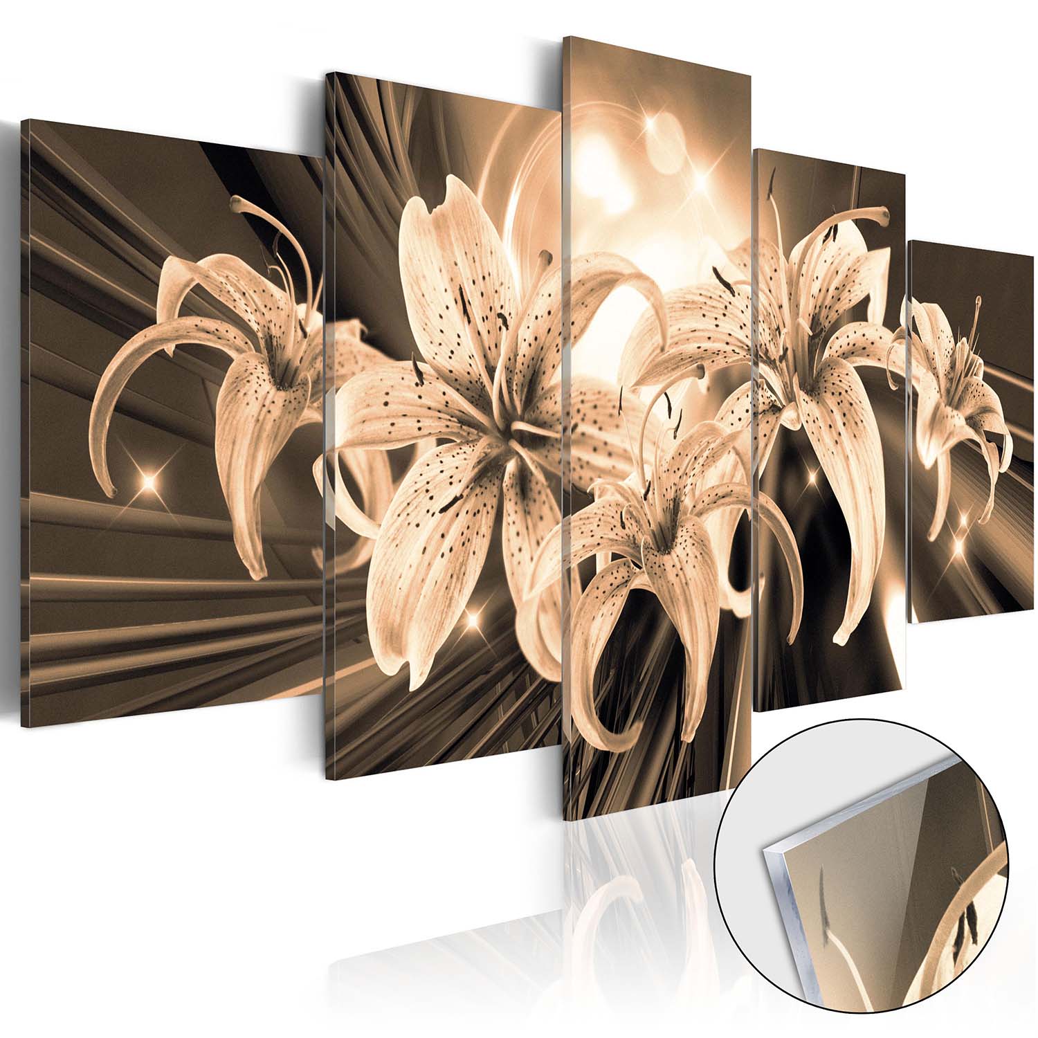 Artgeist billede - Bouquet of Memories, på plexiglas, to størrelser 100x50