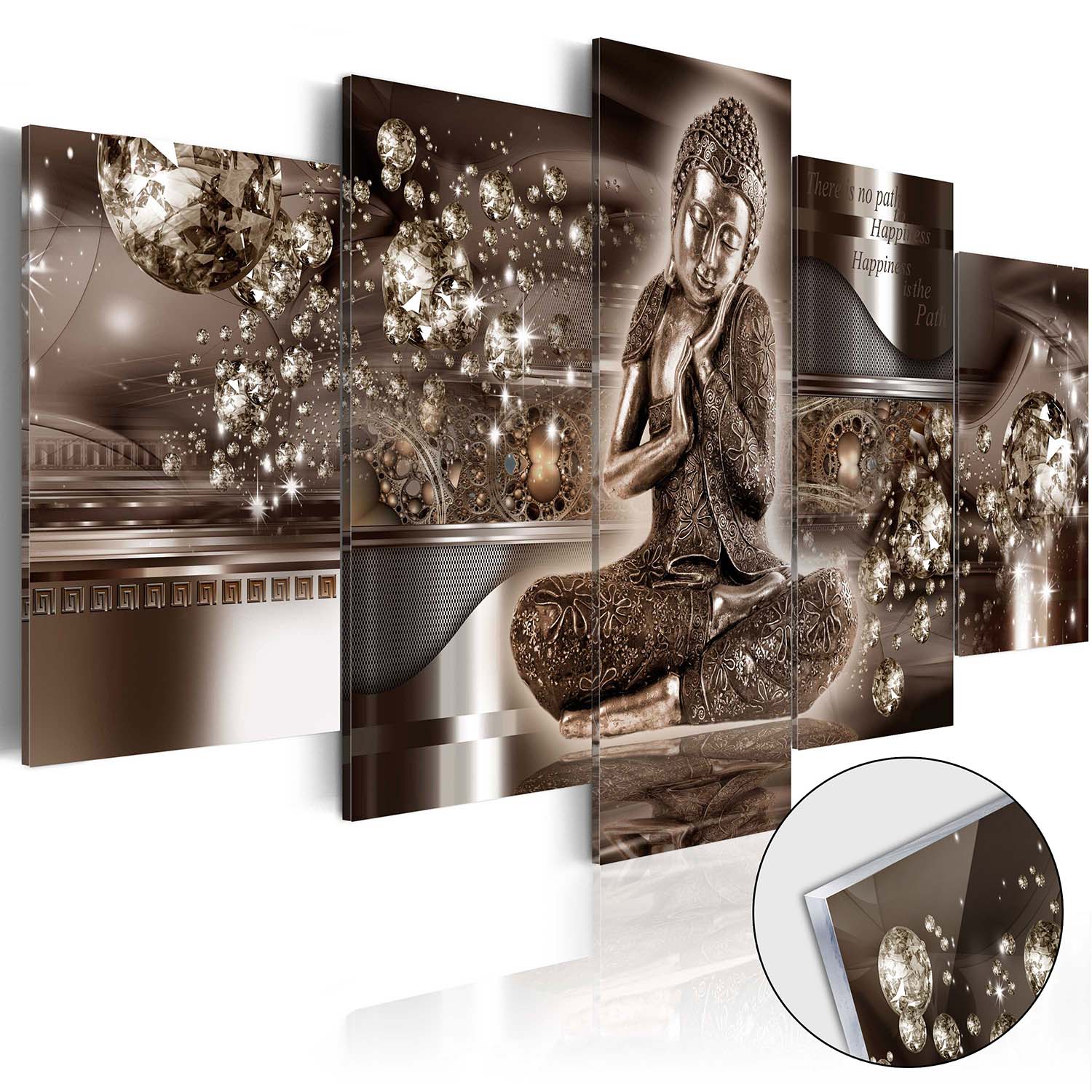 Artgeist billede  - Inner Harmony, på plexiglas, to størrelser 100x50