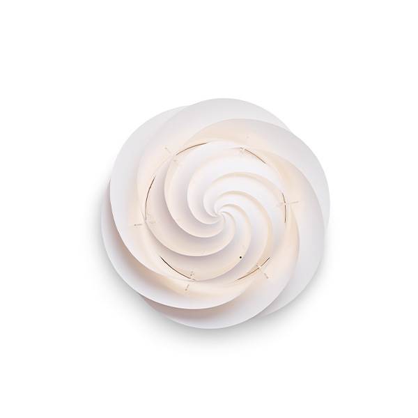 Le Klint Swirl Loft/Væglampe - hvid