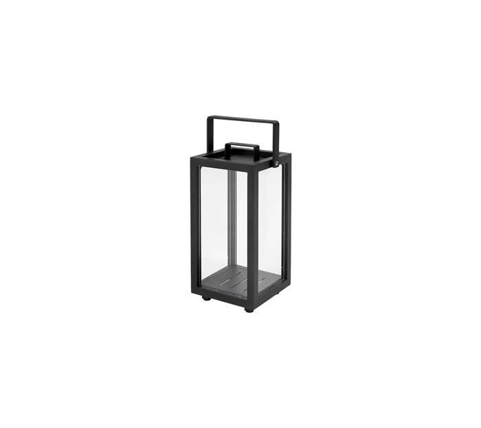 Cane-Line Lighthouse lanterne - x-lille - H: 37 cm - Lava grey