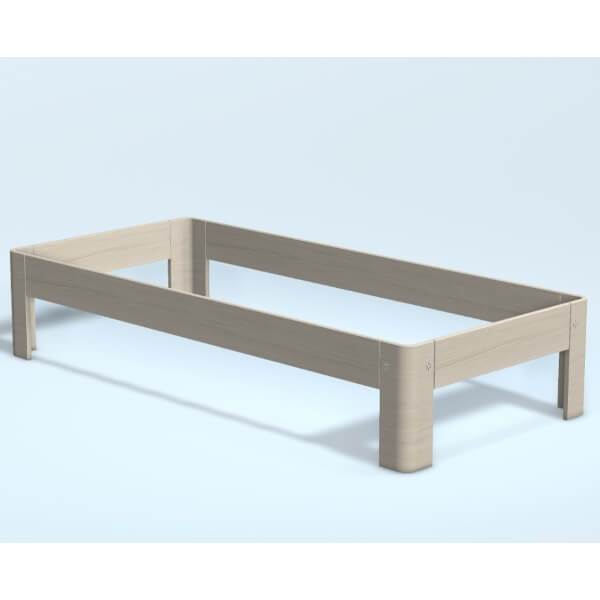 Auping Auronde soft white oak - 100x210 cm. - Mellem model