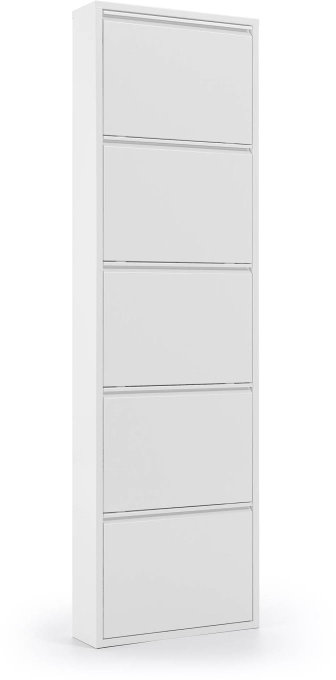 Ode, Skoreol, hvid, H169x50x15 cm
