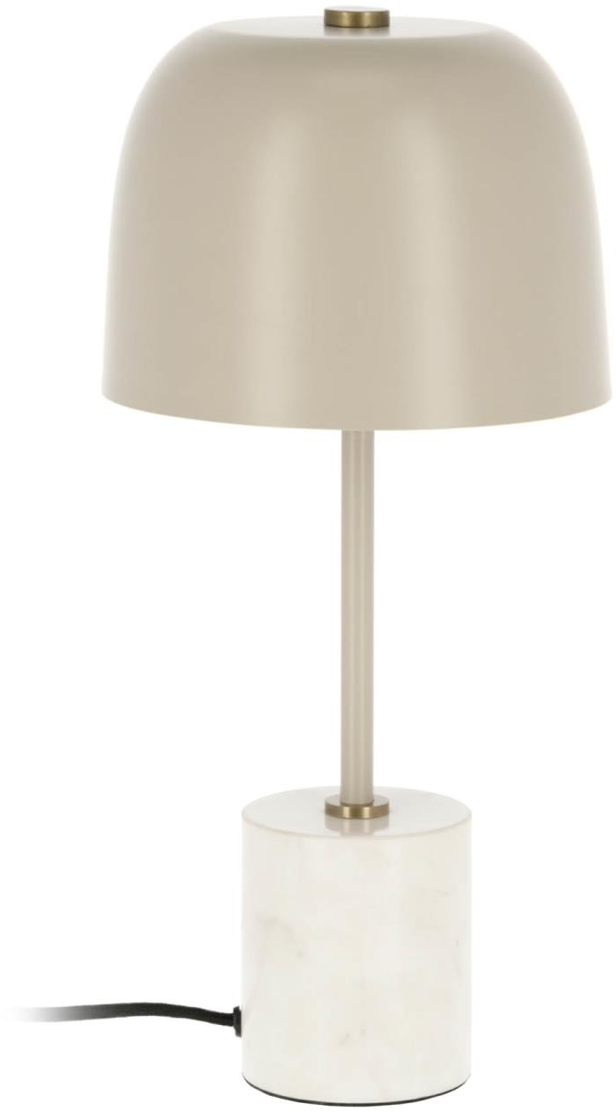 Alish, Bordlampe, beige, H42x20x20 cm