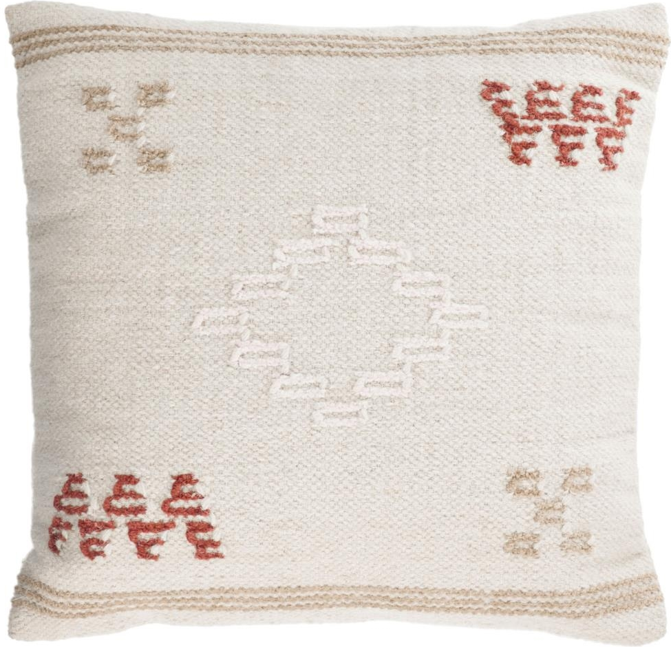 Bibiana, Pudebetræk, beige/flerfarvet, H1x45x45 cm