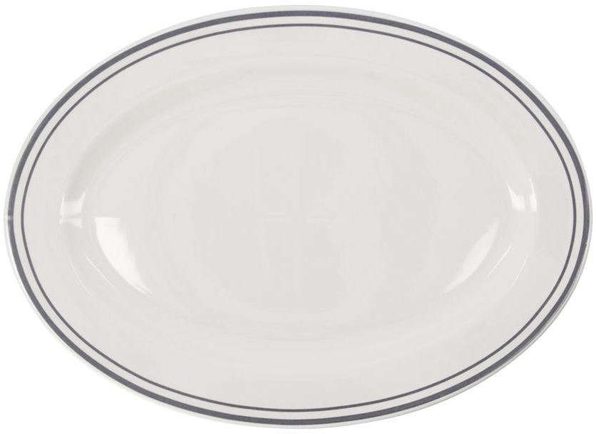 Bistro, Serveringsfad, 29,5x40 cm, porcelæn