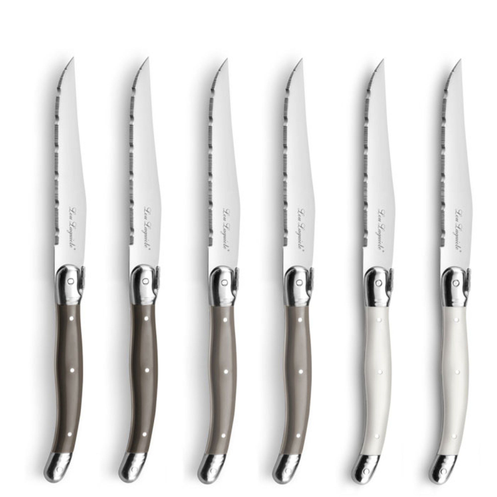 Tradition steakknive 6-pak, mix